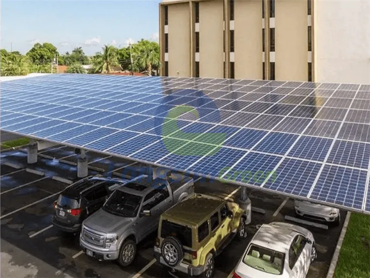 Aluminum Carport Mounting Systems For Solar Panels factory